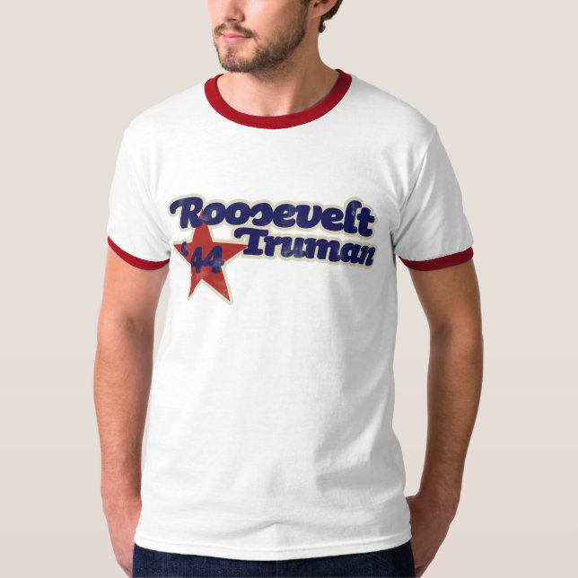 Camiseta Roosevelt Truman 1944 (Frente)