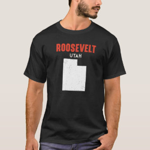 Camiseta Roosevelt Utah EUA Estado América Viagem Utahan