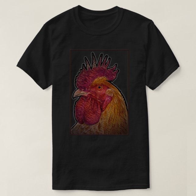 Camiseta Rooster / El Gallo (Frente do Design)