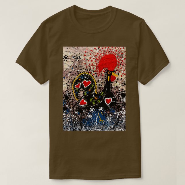 Camiseta Rooster Português  (Frente do Design)
