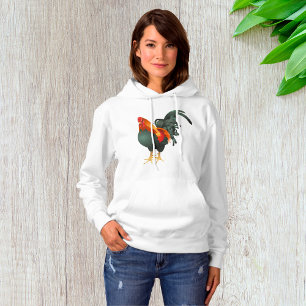 Camiseta Rooster Womens Hoodie