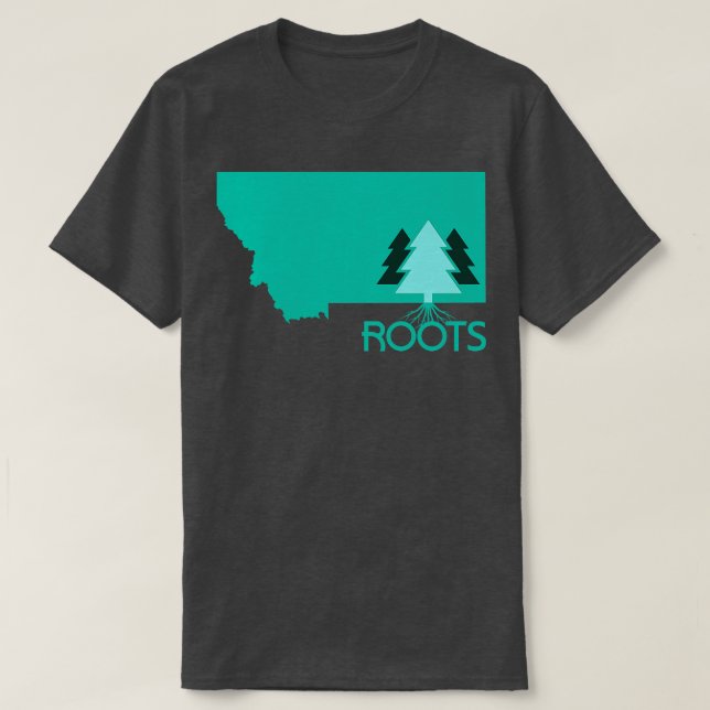 Camiseta Roots Montana Modern (Frente do Design)