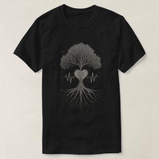 Camiseta Roots of Life: The Heartbeat of Nature