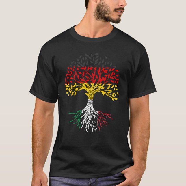 Camiseta Roots Tree Germany Itália (Frente)