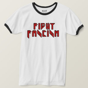 Camiseta Roqueiro Retro - Lutar contra o fascismo