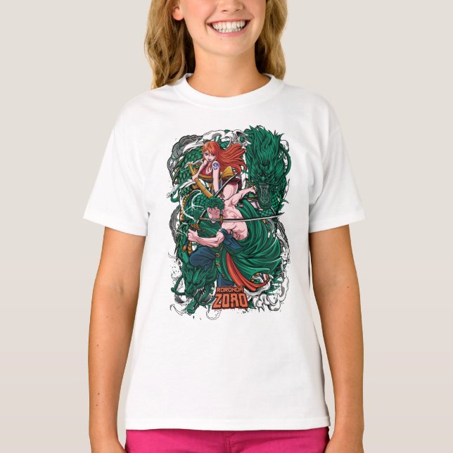 Camiseta Roronoa Zorro One Piece (Frente)