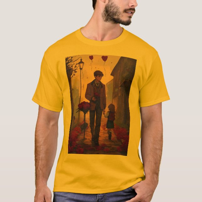 Camiseta Rosa. (Frente)