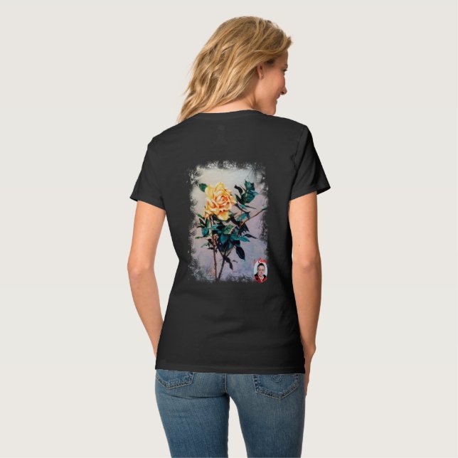 Camiseta Rosa (Parte Traseira Completa)