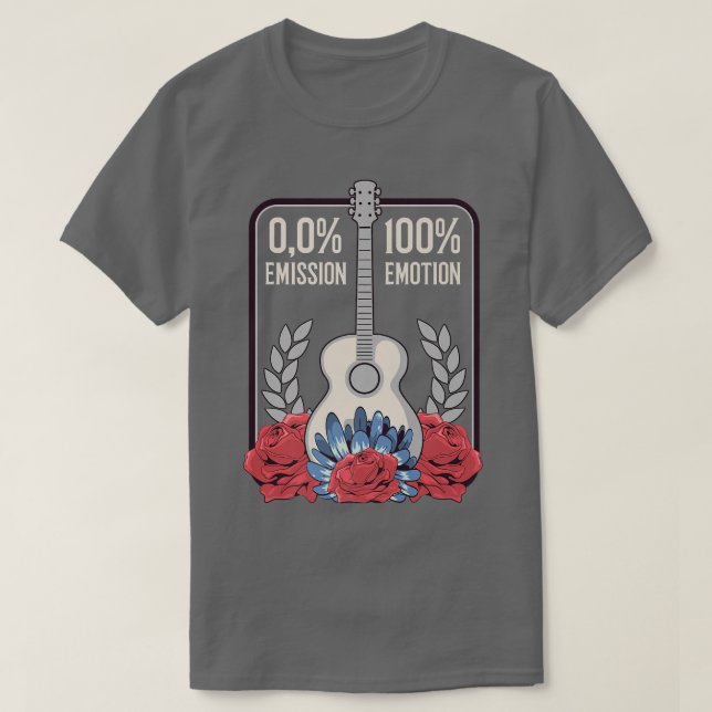 Camiseta Rosa 100 Emotion Engraçado Mus (Frente do Design)