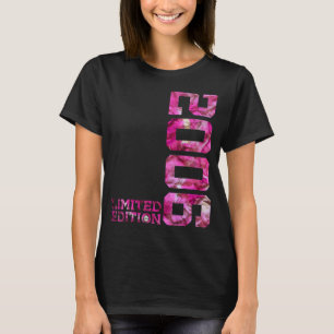 Camiseta Rosa 16 Anos 16.º Aniversário 2006 1
