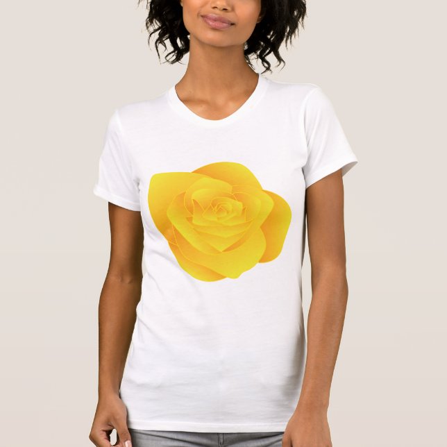 Camiseta Rosa Amarela (Frente)