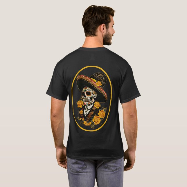 Camiseta Rosa Amarela DoD (Parte Traseira Completa)
