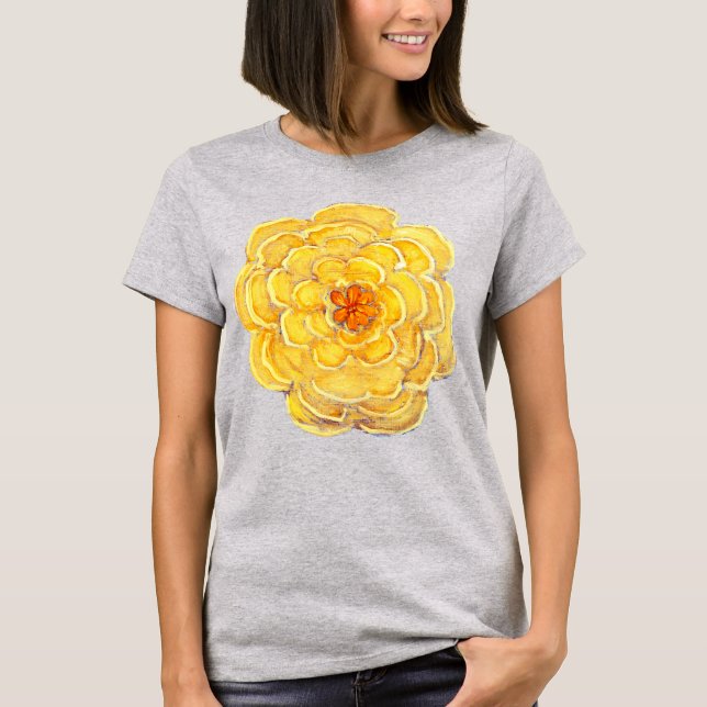 Camiseta Rosa Amarela | Hilma af Klint | (Frente)