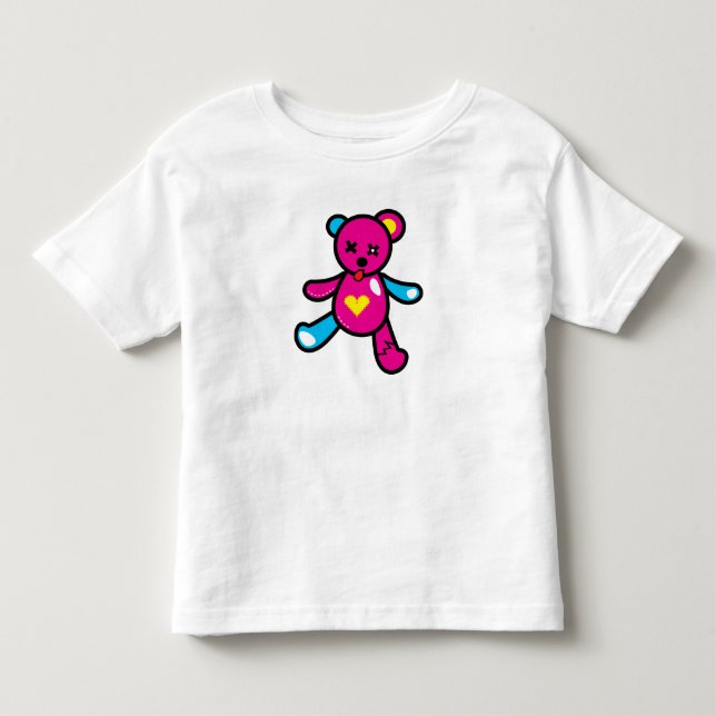 Camiseta Rosa Amigo do Urso (Frente)