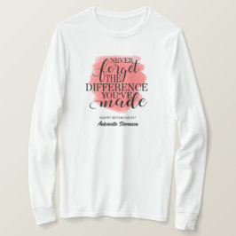 Camiseta Rosa Aposentado