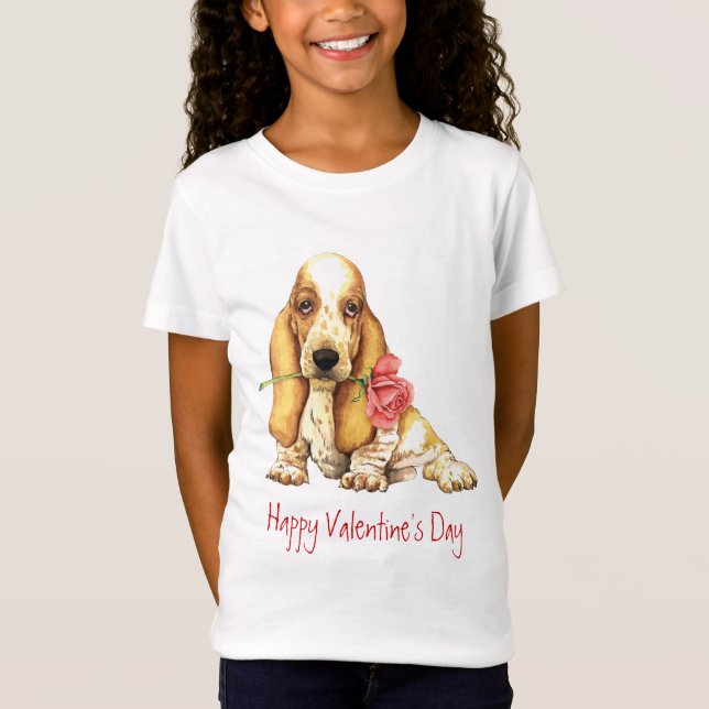 Camiseta Rosa básico do namorados (Frente)