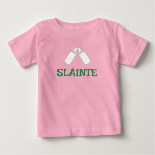 Camiseta rosa bebé SLÁINTE