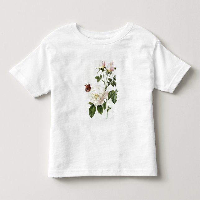 Camiseta Rosa: Bengale o Hymenes, 'dos rosas de Les (Frente)