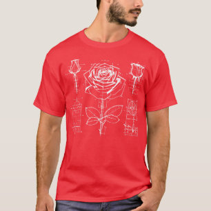 Camiseta rosa blueprint 1
