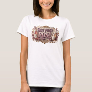 Camiseta Rosa Chamativo MAS PRIMEIRO ROS Print