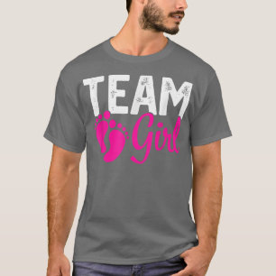 Camiseta Rosa da Equipe de Revelação de Gênero