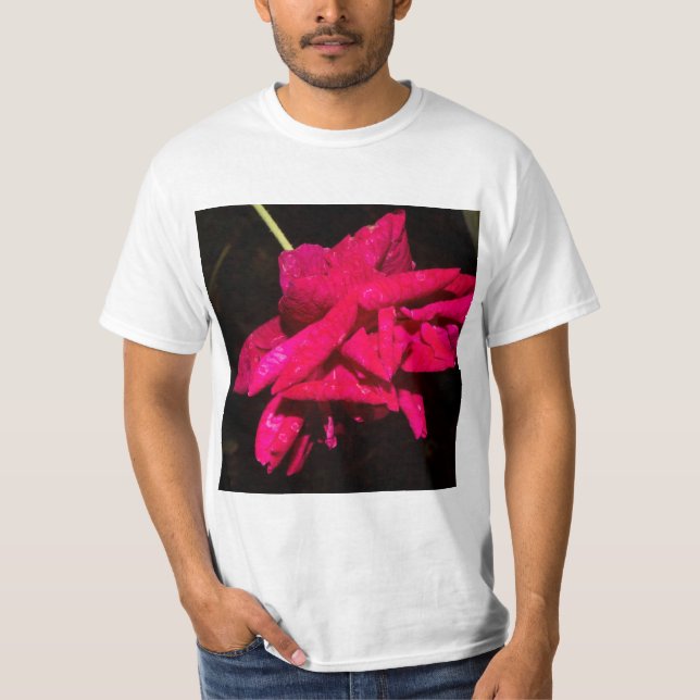 Camiseta Rosa de Jardim (Frente)