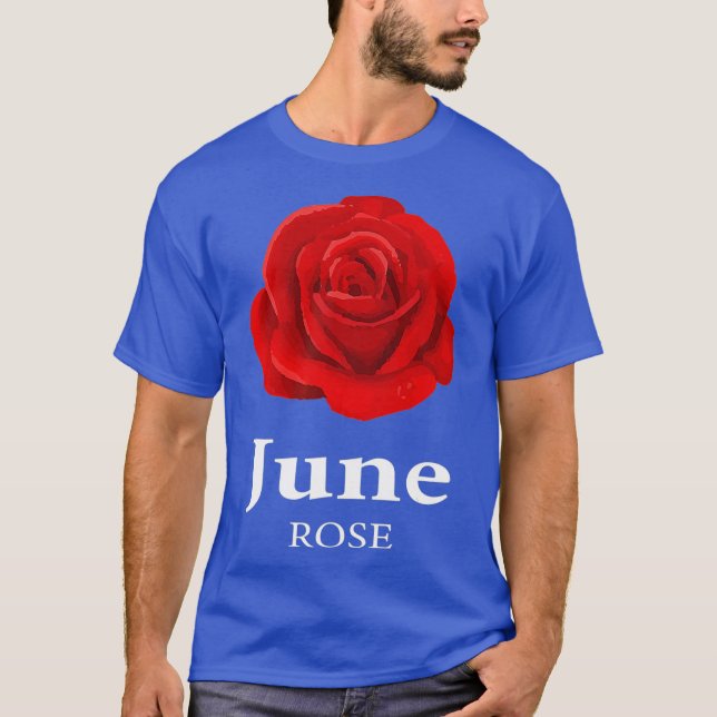 Camiseta Rosa de Junho Anthophile Ou Designer (Frente)