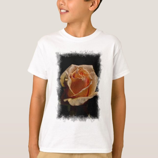 Camiseta Rosa de laranja 1 (Frente)