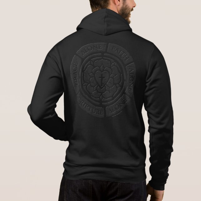 Camiseta Rosa de Lutero de Pedra Idosa (Verso)