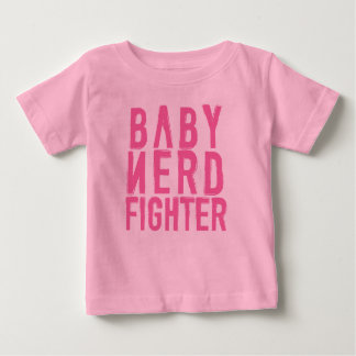 Camiseta Rosa de Nerdfighter do bebê