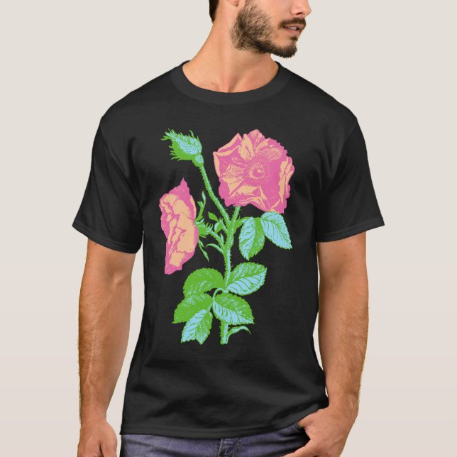 Camiseta Rosa de Pastel (Frente)