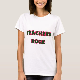 Camiseta Rosa de rocha do professor