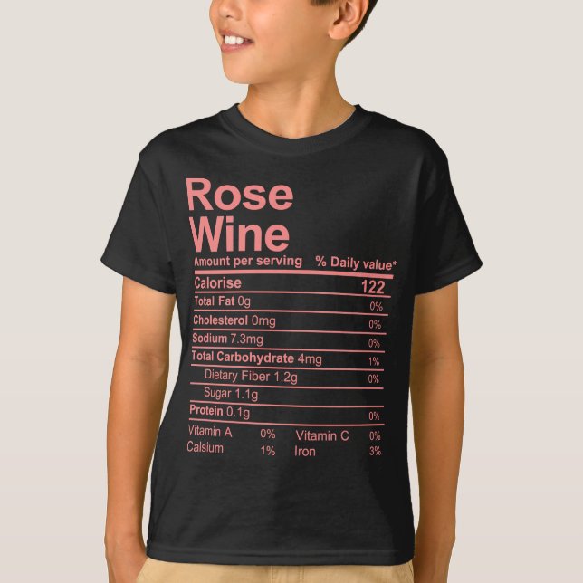 Camiseta Rosa de vinho (Frente)