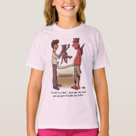 Camiseta Rosa do Garoto da Clawdia