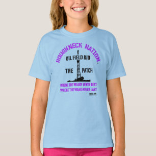 Camiseta Rosa do MIÚDO do CAMPO PETROLÍFERO