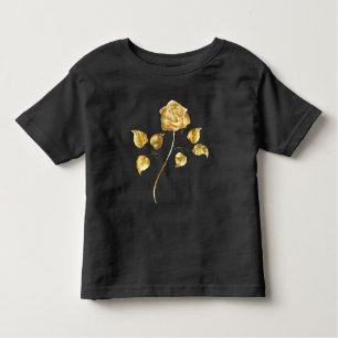 Camiseta rosa do ouro ( rosa dourado )