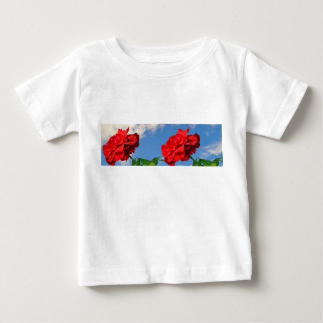 Camiseta Rosa Don Juan com um céu azul (Frente)