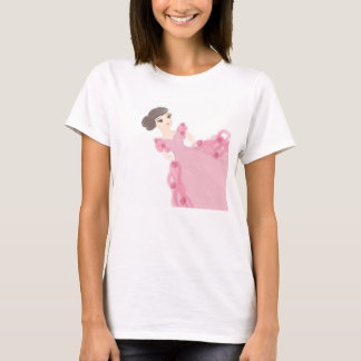Camiseta Rosa e rosas