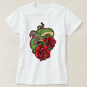 Camiseta Rosa e Viper