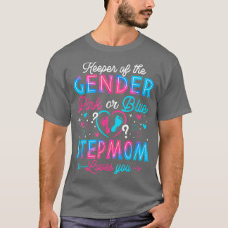 Camiseta Rosa Engraçada Ou Azul, A Mãe Adora A Sua Revelaçã