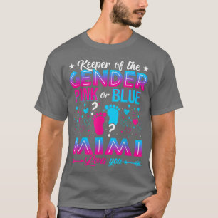 Camiseta Rosa Engraçado Ou Azul Mimi Te Ama Sexo Reveal Cu