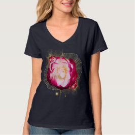 Camiseta Rosa, flor, rosa 1