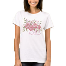 Rosa Flower Art Design
