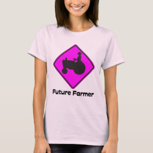 Camiseta Rosa futuro do fazendeiro