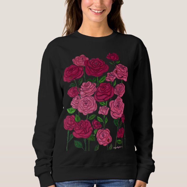 Camiseta Rosa Garden (Frente)