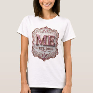 Camiseta Rosa Legal ME EST 200 Design Moderno
