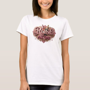 Camiseta Rosa Limpo ROSA TODO DIA