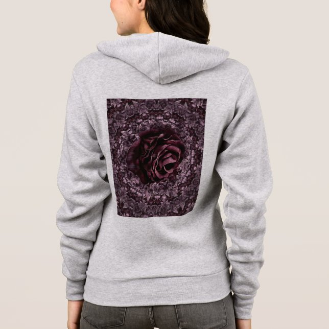 Camiseta Rosa Mandala (Verso)