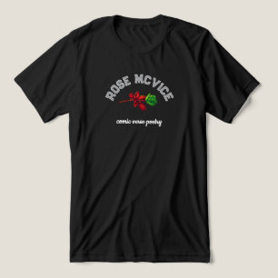 Camiseta Rosa McVice poeta versátil #0