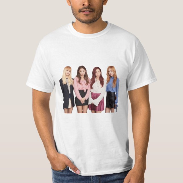 Camiseta Rosa Negra (Frente)